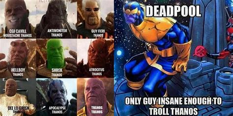 Pin On The 20 Most Hilarious Thanos Memes That Will M