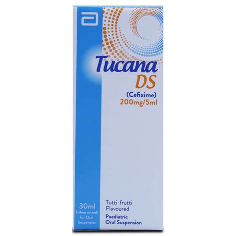 Tucana Ds 200mg5ml Syrup 30 Ml Uses Formula Side Effects