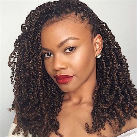 Natural Hair Twist Styles 10 Most Beautiful 3 Strand Twist With