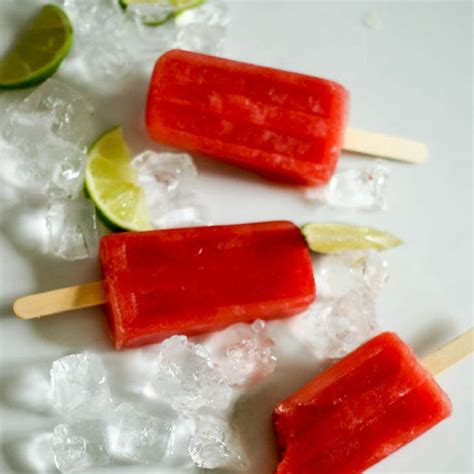Watermelon Lime Honey Popsicles Recipe Yummly Recipe Popsicle