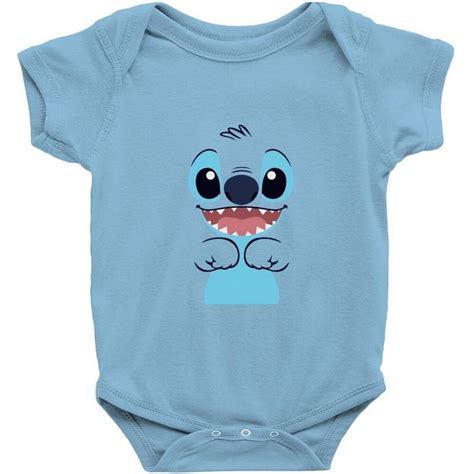 Stitch Baby Bodysuit Disney Baby Clothes Newborn Boy Clothes Cute
