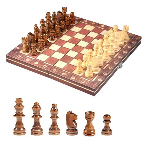 Herchr International Chess Magnetic Travel Chess Set Folding Chess