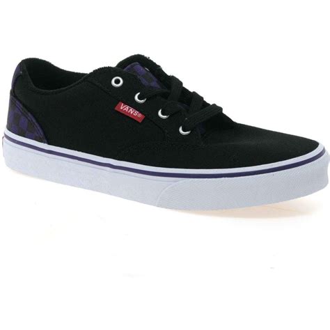 Best way to lace vans for skating. Vans Winston Junior Lace Up Skate Shoes | Charles Clinkard