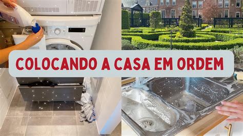 Organizando E Arrumando A Casa Depois Da Viagem Lavei Roupa E Limpei