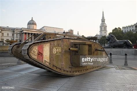 Ww1 Tank Arrives At Trafalgar Square For 100th Anniversary