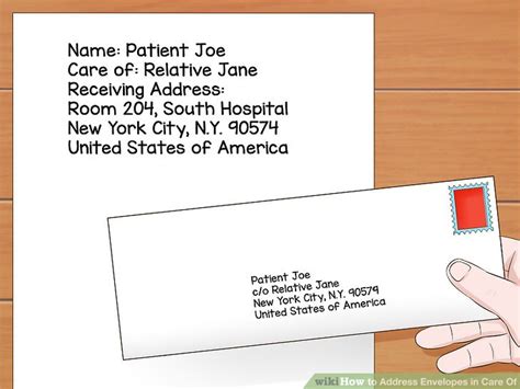 How To Address Envelopes In Care Of 11 Steps With Pictures