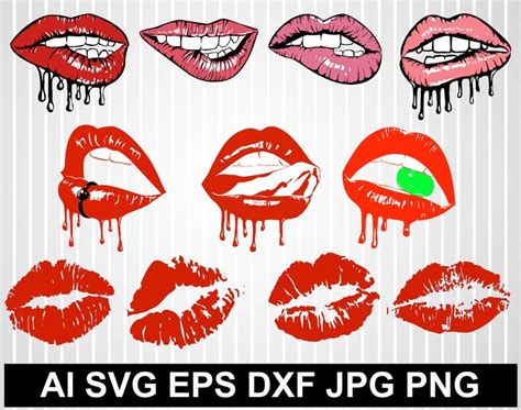 Free Free 194 Tongue Dripping Lips Svg Free SVG PNG EPS DXF File