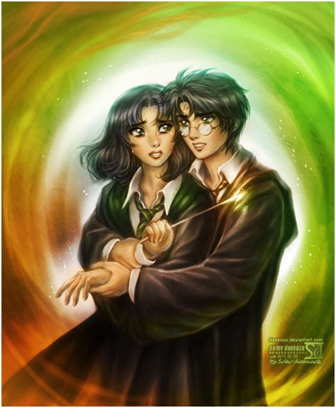 harry and pansy by daekazu on deviantart