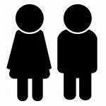 Silhouette Icon Woman Icons Person Male Standing