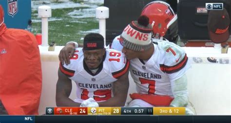 Appropriately The Browns Season Ended With An Embarrassing Dropped Pass