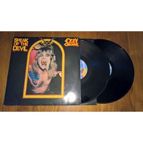 Speak Of The Devil By Ozzy Osbourne Double Lp Gatefold With Scalaire07 Ref118953096
