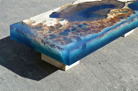 Maybe you would like to learn more about one of these? Ocean Coffee Tables That I Made By Merging Natural Stone ...