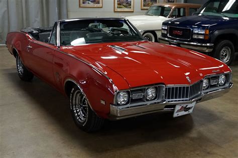 1968 Oldsmobile Cutlass S Convertible Red With 59069 Miles Available Now Classic Oldsmobile