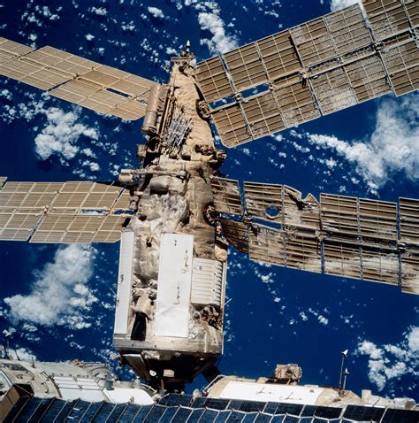 Survey Views Of The Mir Space Station Nasa Free Download Borrow