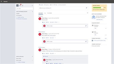 Whats New In Microsofts Yammer Makeover