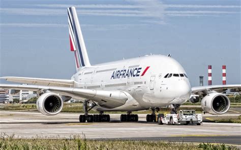 Télécharger Fonds Décran Airbus A380 Air France Les Passagers De L