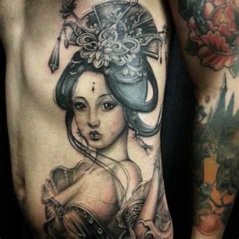 Geisha Rib Piece By Winson Tsai Chronic Ink Toronto Canada Imgur Henna Designs Tattoo