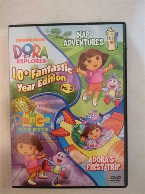 Dora The Explorer Dvd Collection Nick Jr Kids Movie C