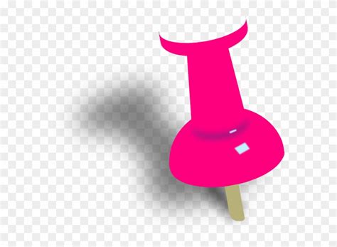 Pink Push Pin Clip Art At Clker Com Vector Clip Art Pink Push Pin Png