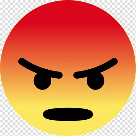 Angry Emoji Smiley Emoji Facebook Sticker Emoticon Smiley Transparent Background Png Clipart