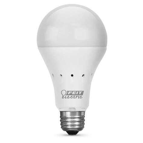 Whether its an led wall led, outdoor solar led light or some commercial high bay and panel lights, we have you covered. IntelliBulb Battery Backup 600 Lumen 2700K LED A19 - Feit ...