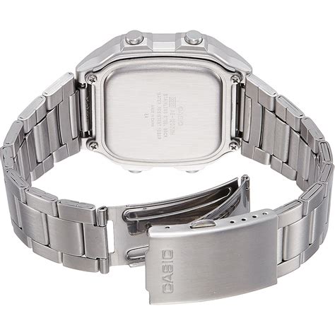 Buy Casio Mens Ae 1200whd 1a Silver Stainless Steel Quartz Watch With