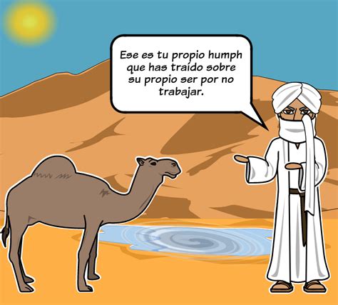 Cómo El Camello Obtuvo Su Joroba Resumen Storyboard