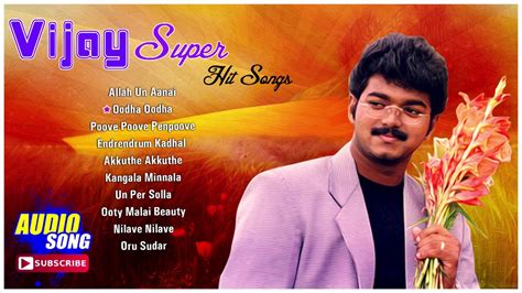 Vijay Super Hit Songs Audio Jukebox 90s Vijay Hits Tamil Movie