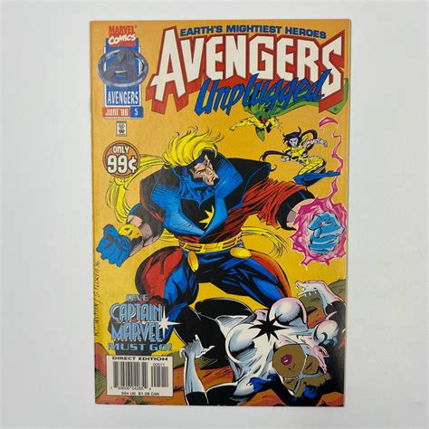 Avengers Unplugged 1 6 1995 96 Marvel Mom And Pop Culture Collectibles