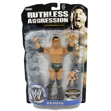 Wwe Ruthless Aggression Series 32 Batista Action Figure 3 Count
