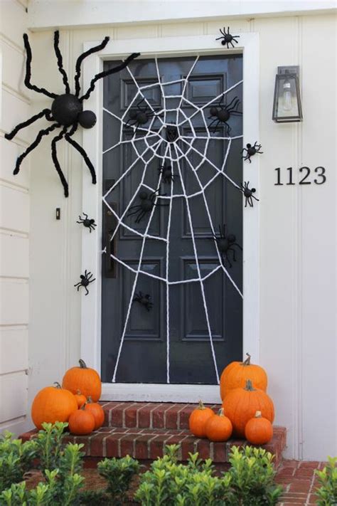 25 Best Halloween Door Decorations Diy Front Door Covers And Decor