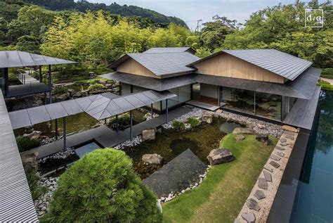 Inside Kengo Kumas Water Cherry Villa On The Japanese Coast Design