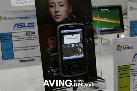 Asus To Present Its Compact Windows Mobile Pda Phone P320
