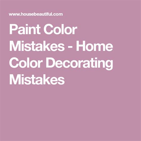 Check spelling or type a new query. The 9 Paint Color Mistakes You Should Never Make ...