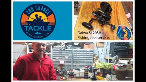 Daiwa Sl20sh Saltwater Fishing Reel How To Take Apart And Service YouTube