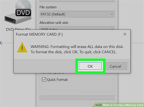 4 Ways To Format A Memory Card Wikihow