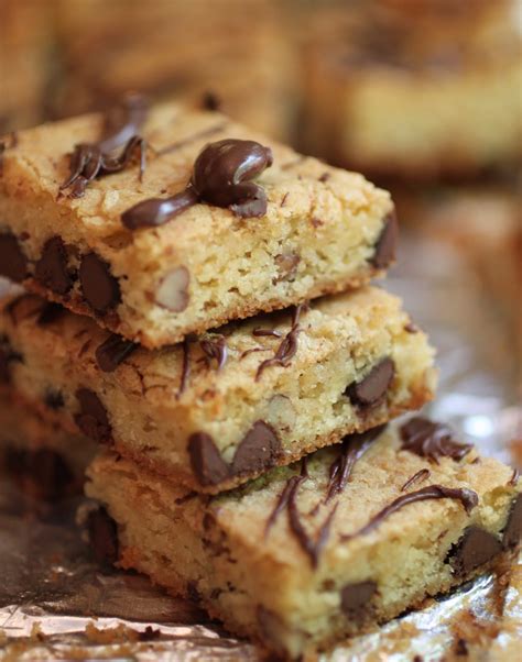 Chocolate Chip Pecan Cookie Bars Just About Baked