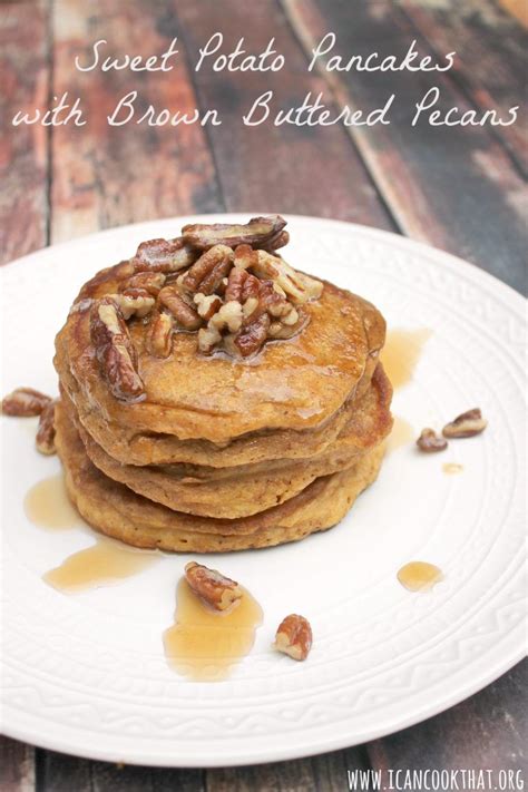 My wife is european and she finds this mix to be as close to the homemade potato pancakes she grew up with. Sweet Potato Pancakes with Brown Buttered Pecans Recipe ...