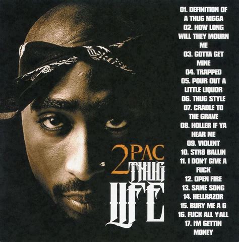 Tupac Thug Life Mixtape Compilation Mix Cd Etsy