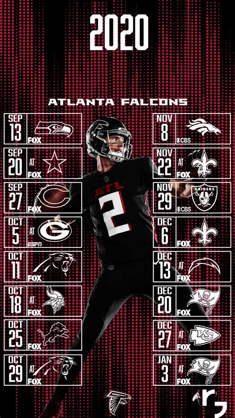 Atlanta Falcons Wallpaper 2020 ~ Schedule 2021 Falcons Atlanta