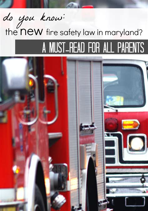 Maryland's new smoke detector law that became effective in 2018 is codifie. new fire safety law in maryland (and smoke alarm giveaway ...