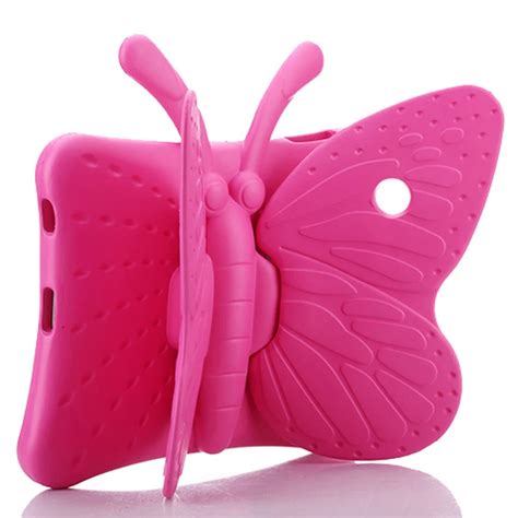 Novelty Butterfly Shape Silicone Tablet Pc Cases For Apple Ipad 234