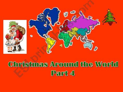 Esl English Powerpoints Christmas Around The World 4