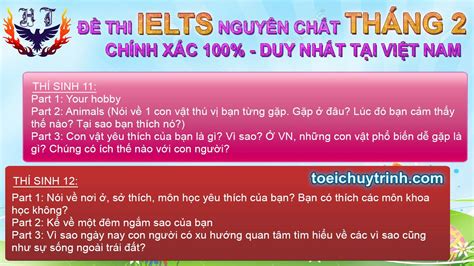 He or she wants to know if you can respond in english to unfamiliar questions, that's all. Đề thi thật IELTS Speaking tháng 2/2017