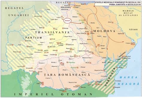 Întemeierea Statelor Medievale Ţara Românească Moldova Dobrogea