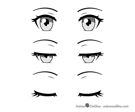 Check spelling or type a new query. How to Draw Closed, Closing & Squinted Anime Eyes - AnimeOutline | How to draw anime eyes, Manga ...