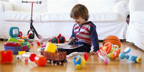 Encouraging Toddlers And Young Children To Clean Up Toys And Belongings