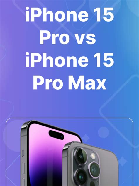 Iphone 15 Pro Vs Iphone 15 Pro Max Comparison Techread