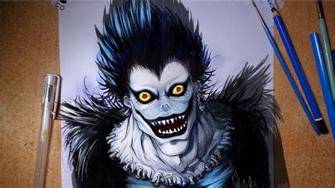 How To Draw Ryuk From Death Note Ryuk Death Note 2016 Draw A Ryuk