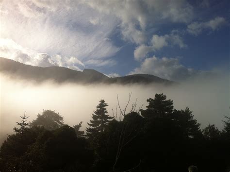 Free Images Nature Cloud Sky Fog Mist Sunlight Morning Hill